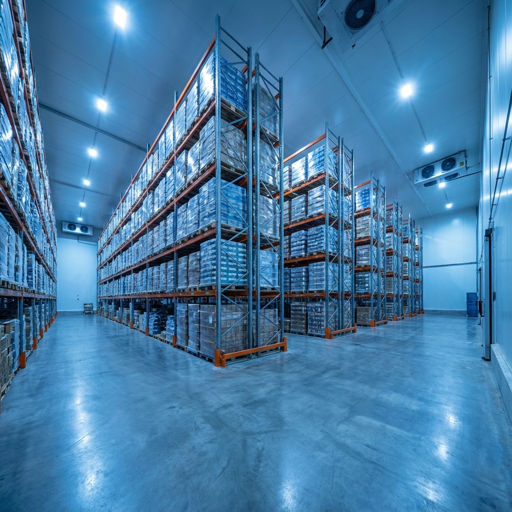 Cold-chain warehouse operations